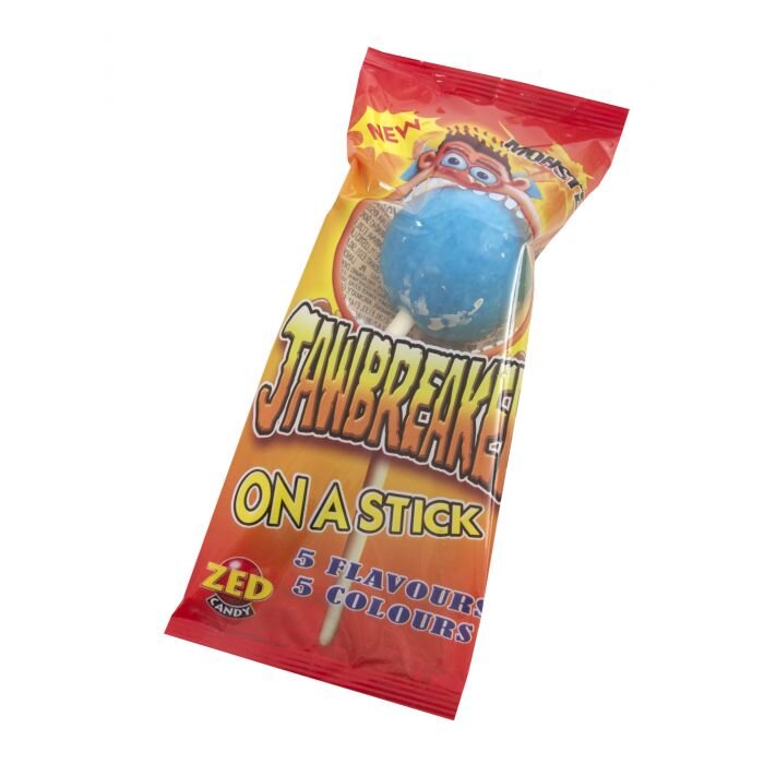 Zed Candy Monster Jawbreaker on a Stick 60g